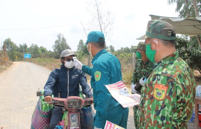 Dốc toàn lực phòng, chống COVID-19 trên tuyến biên giới dài hơn 50km