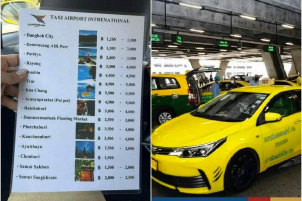 “Chặt chém” du khách, tài xế taxi Thái Lan bị cấm hành nghề suốt đời