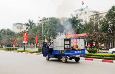 Lời kể nhân chứng vụ vừa chạy xe vừa nấu bánh chưng