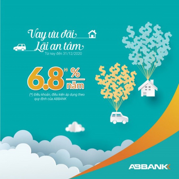 ABBANK tiếp tục giảm lãi suất gói vay cá nhân xuống còn từ 6,8%/năm