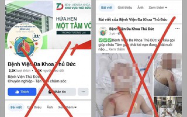 Dựng chuyện ch&aacute;u b&eacute; gặp tai nạn thương t&acirc;m để k&ecirc;u gọi từ thiện