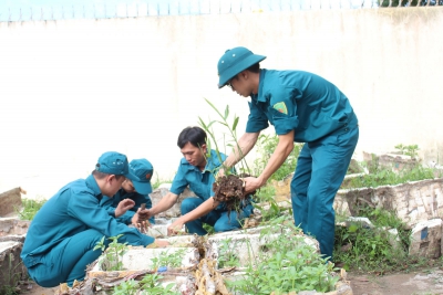 Lực lượng vũ trang thi đua làm theo lời Bác