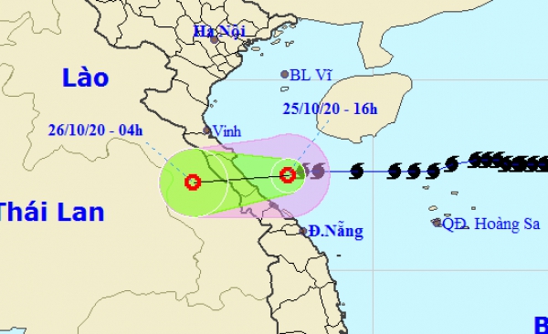 Bão số 8 suy yếu thành áp thấp nhiệt đới, bão số 9 có thể gây mưa đặc biệt to tới 500 mm/đợt