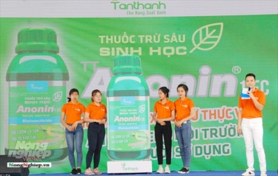 Tân Thành ra mắt sản phẩm thuốc trừ sâu sinh học