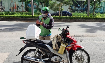 Nhiều ứng dụng giao hàng buộc lòng tăng phí do lưu thông khó khăn