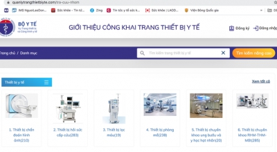 &quot;Soi&quot; giá 16.700 thiết bị, vật tư trên Cổng công khai giá trang thiết bị y tế