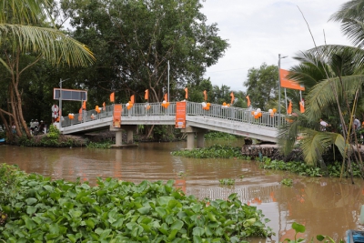 Khánh thành cầu Bàn Tân Định tại Kiên Giang – Nối nhịp cầu vui