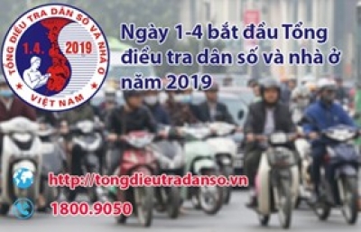 Bắt đầu cuộc Tổng điều tra dân số và nhà ở lớn nhất từ trước đến nay