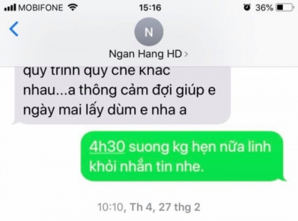 Cà Mau: Nhân viên ôm tiền khách bỏ trốn, ngân hàng chối trách nhiệm?