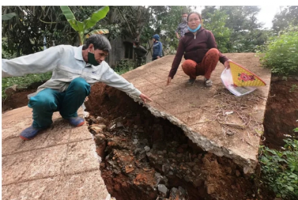 Sụt lún, trượt đất kinh hoàng ở Bảo Lộc: Thường trực Tỉnh ủy Lâm Đồng chỉ đạo &quot;nóng&quot;