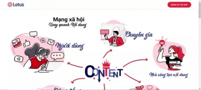 Thêm mạng xã hội Việt Lotus gia nhập sân chơi cùng Gapo, Facebook