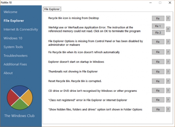 Một số công cụ sửa lỗi Windows 10 miễn phí tốt nhất