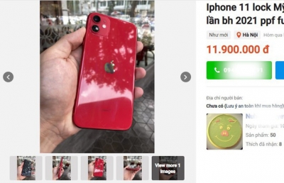 Giá iPhone 11 khóa mạng lao dốc vẫn bán ế