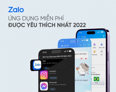 Zalo vào tốp ứng dụng được yêu thích nhất năm 2022