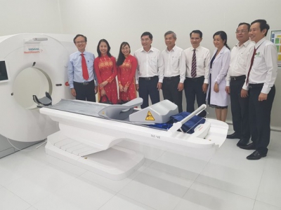 Bệnh viện Quận 9 trang bị máy CTscan thế hệ mới