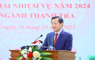 Năm 2024, tập trung thanh tra lĩnh vực nhạy cảm, dễ xảy ra tham nhũng, tiêu cực