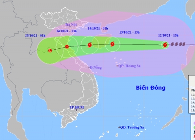 Bão số 8 giật cấp 14, sóng biển cao 5-7 m dự kiến đổ bộ Thanh Hóa - Quảng Bình