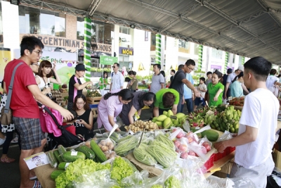 Sản phẩm sạch quy tụ trong ngày hội Xanh Phú Mỹ Hưng 2019