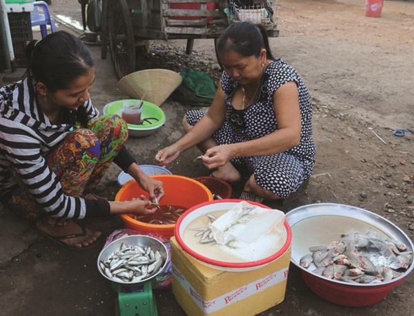 Chợ đầu nguồn đón lũ