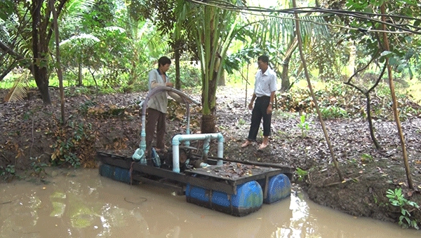 Chủ động khai thác, dự trữ nguồn nước ngọt hợp lý trong mùa khô, hạn ở ĐBSCL