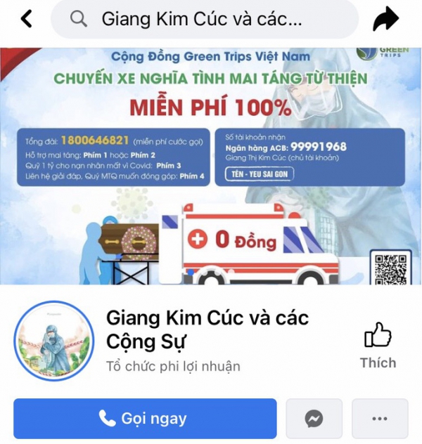 Chủ fanpage &quot;Giang Kim Cúc và các Cộng Sự&quot; bị phạt 10 triệu đồng