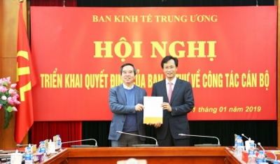 Tân Phó trưởng Ban Kinh tế Trung ương vừa được bổ nhiệm là ai?