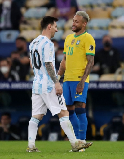 Messi - Neymar cứu hình ảnh Copa America