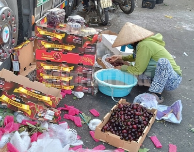 Sự thật về cherry siêu rẻ “bao ngon”