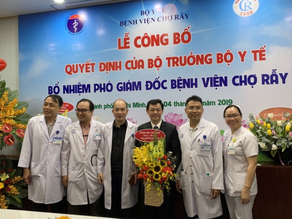 Bệnh viện Chợ Rẫy có thêm phó giám đốc chuyên môn