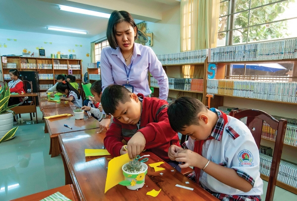 Thư viện tỉnh tổ chức sinh hoạt ngoại khóa chủ đề “Trái đất này là của chúng mình”