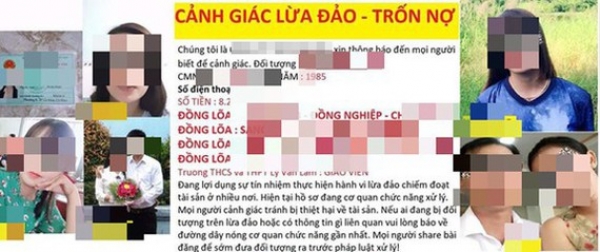 Công an vào cuộc vụ nhiều giáo viên bị “khủng bố” đòi nợ trên mạng