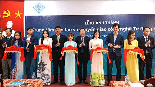 Trường Đại học Cần Thơ Khánh thành Trung tâm đào tạo và chuyển giao công nghệ tự động hóa