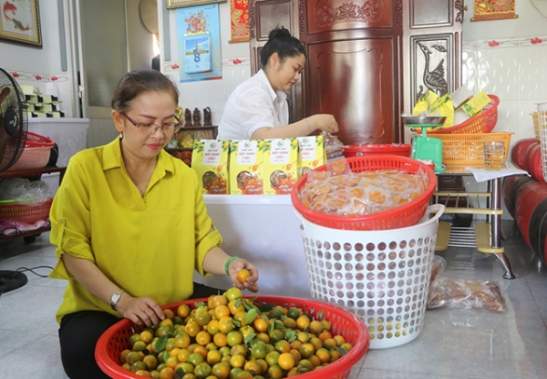 Tết Nguyên đán, sản phẩm bánh mứt an toàn cho sức khỏe được ưa chuộng