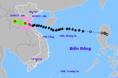 Bão số 5 suy yếu thành áp thấp nhiệt đới, mưa lớn tiếp diễn ở nhiều địa phương