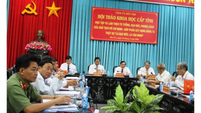 Hội thảo khoa học cấp tỉnh về Bác Hồ tại Bến Tre